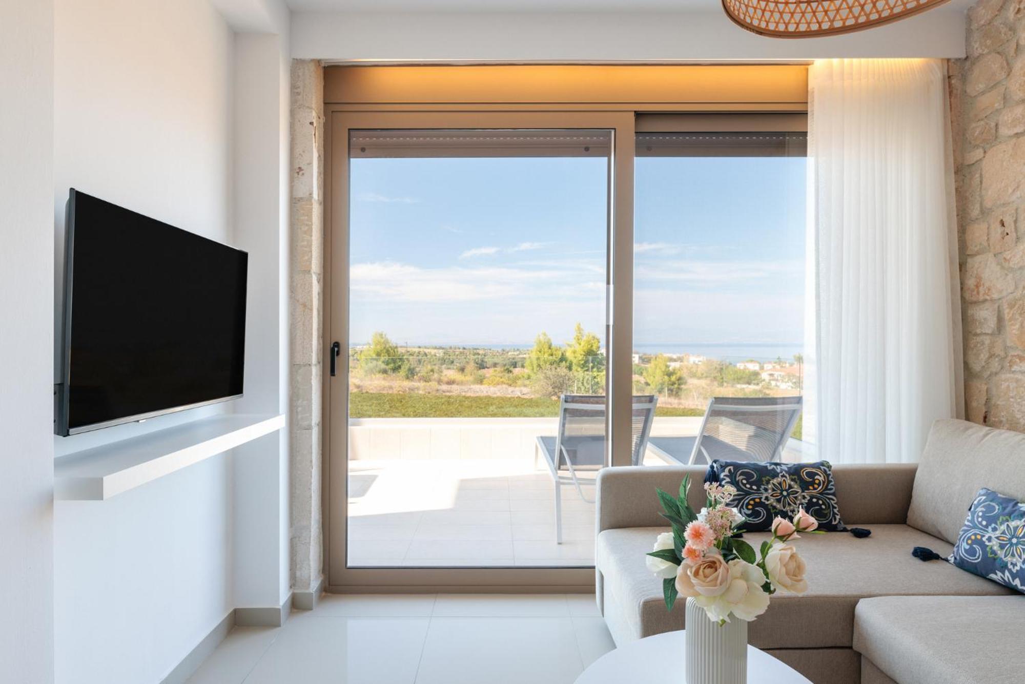 Anna Mare Luxury Apartments Afytos Esterno foto